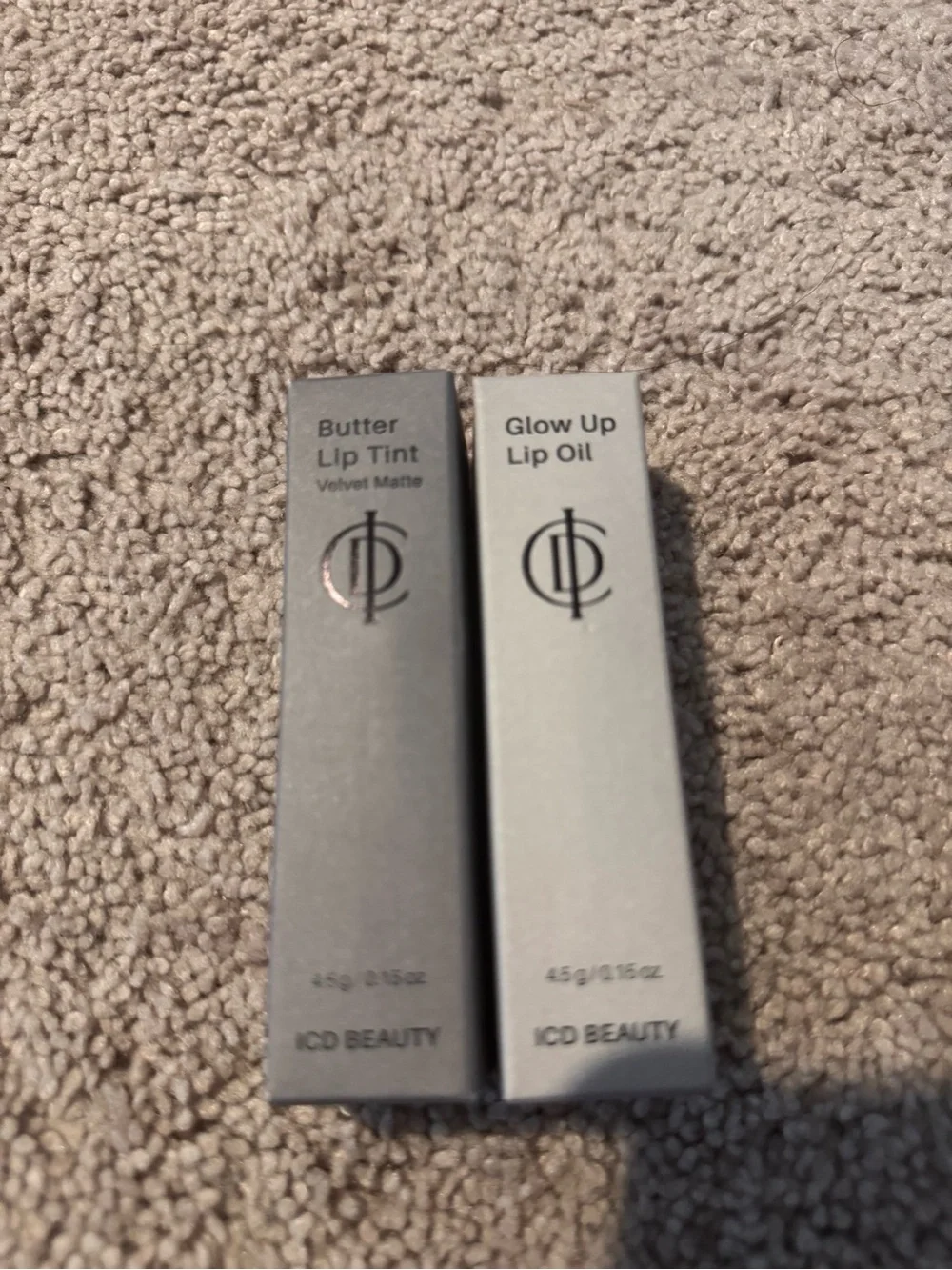New for $58!!! ICD Makeup Glow Up Lip Oil & Better Lip Tint